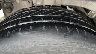 Used 2017 Mahindra KUV100 [2015-2017] K8 6 STR Petrol Manual tyres RIGHT REAR TYRE TREAD VIEW