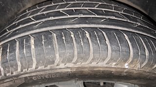 Used 2023 Skoda Slavia Ambition 1.0L TSI AT Petrol Automatic tyres RIGHT REAR TYRE TREAD VIEW