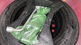 Used 2018 Maruti Suzuki Celerio ZXI AMT Petrol Automatic tyres SPARE TYRE VIEW