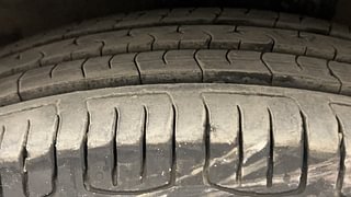 Used 2015 Maruti Suzuki Celerio ZXI Petrol Manual tyres LEFT FRONT TYRE TREAD VIEW