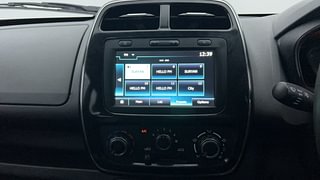 Used 2019 Renault Kwid [2016-2019] 1.0 RXT Petrol Manual interior MUSIC SYSTEM & AC CONTROL VIEW