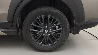 Used 2022 Maruti Suzuki XL6 [2019-2022] Alpha AT Petrol Petrol Automatic tyres LEFT REAR TYRE RIM VIEW