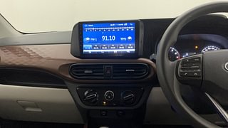 Used 2020 Hyundai Aura S 1.2 AMT Petrol Petrol Automatic interior MUSIC SYSTEM & AC CONTROL VIEW