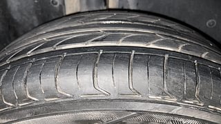 Used 2020 MG Motors Hector Plus Sharp 1.5 Petrol Turbo Hybrid MT 6-STR Petrol Manual tyres RIGHT REAR TYRE TREAD VIEW
