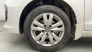 Used 2016 Maruti Suzuki Ertiga [2015-2018] ZXI+ Petrol Manual tyres LEFT FRONT TYRE RIM VIEW