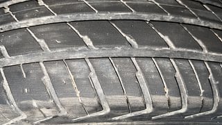 Used 2023 Maruti Suzuki Alto K10 LXI Petrol Manual tyres LEFT FRONT TYRE TREAD VIEW