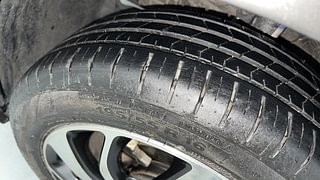 Used 2022 Maruti Suzuki Baleno [2019-2022] Zeta Petrol Petrol Manual tyres LEFT FRONT TYRE TREAD VIEW
