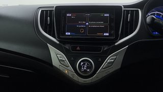 Used 2015 Maruti Suzuki Baleno [2015-2019] Alpha Petrol Petrol Manual interior MUSIC SYSTEM & AC CONTROL VIEW