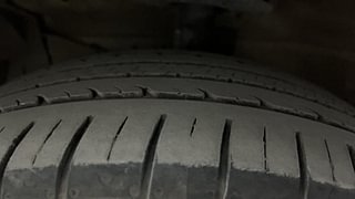 Used 2023 Maruti Suzuki Ciaz Alpha AT Petrol Petrol Automatic tyres LEFT FRONT TYRE TREAD VIEW