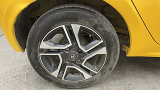 Used 2021 Tata Tiago Revotron XZ Plus Petrol Manual tyres RIGHT REAR TYRE RIM VIEW