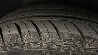 Used 2020 Hyundai Aura S 1.2 AMT Petrol Petrol Automatic tyres LEFT FRONT TYRE TREAD VIEW