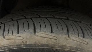 Used 2015 Hyundai Grand i10 [2013-2017] Asta 1.2 Kappa VTVT (O) Petrol Manual tyres LEFT FRONT TYRE TREAD VIEW