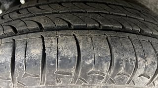 Used 2017 Maruti Suzuki Wagon R 1.0 [2010-2019] VXi Petrol + CNG (Outside Fitted) Petrol+cng Manual tyres RIGHT REAR TYRE TREAD VIEW