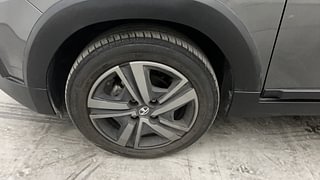 Used 2022 Tata Tiago NRG XZ Petrol Manual tyres LEFT FRONT TYRE RIM VIEW