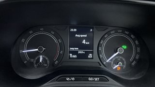 Used 2023 Skoda Slavia Ambition 1.0L TSI AT Petrol Automatic interior CLUSTERMETER VIEW