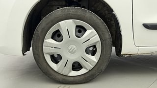 Used 2017 Maruti Suzuki Wagon R 1.0 [2010-2019] VXi Petrol + CNG (Outside Fitted) Petrol+cng Manual tyres LEFT FRONT TYRE RIM VIEW