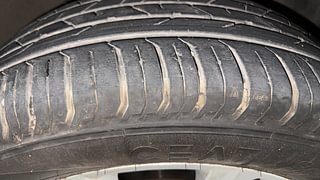 Used 2023 Skoda Slavia Ambition 1.0L TSI AT Petrol Automatic tyres RIGHT FRONT TYRE TREAD VIEW