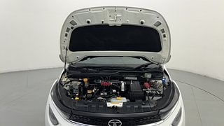 Used 2023 Tata Altroz XZ Plus (S) 1.2l iCNG Petrol+cng Manual engine ENGINE & BONNET OPEN FRONT VIEW