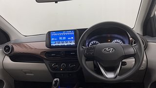 Used 2020 Hyundai Aura S 1.2 AMT Petrol Petrol Automatic interior DASHBOARD VIEW