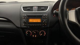 Used 2017 Maruti Suzuki Swift [2014-2017] VXI (O) Petrol Manual interior MUSIC SYSTEM & AC CONTROL VIEW