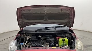 Used 2015 Datsun Go Plus [2014-2019] T Petrol Manual engine ENGINE & BONNET OPEN FRONT VIEW