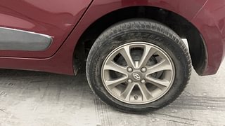 Used 2015 Hyundai Grand i10 [2013-2017] Asta 1.2 Kappa VTVT (O) Petrol Manual tyres LEFT REAR TYRE RIM VIEW