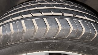 Used 2023 Skoda Slavia Ambition 1.0L TSI AT Petrol Automatic tyres LEFT FRONT TYRE TREAD VIEW