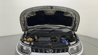 Used 2017 Mahindra KUV100 [2015-2017] K8 6 STR Petrol Manual engine ENGINE & BONNET OPEN FRONT VIEW