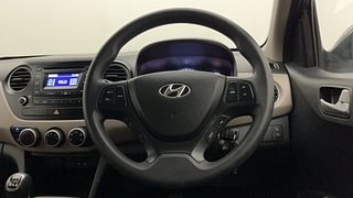 Used 2015 Hyundai Grand i10 Sportz 1.2 Kappa VTVT Petrol Manual interior STEERING VIEW