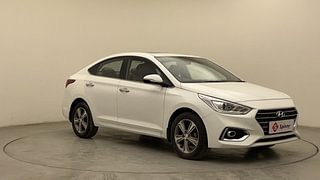 Used 2018 Hyundai Verna [2017-2020] 1.6 VTVT SX (O) Petrol Manual exterior RIGHT FRONT CORNER VIEW