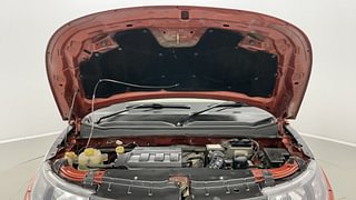 Used 2016 Mahindra KUV100 [2015-2017] K4 6 STR Petrol Manual engine ENGINE & BONNET OPEN FRONT VIEW