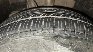 Used 2018 Tata Tiago [2016-2020] Revotron XZA AMT Petrol Automatic tyres LEFT FRONT TYRE TREAD VIEW