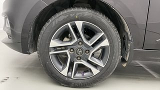 Used 2022 Tata Tiago Revotron XZ Plus Petrol Manual tyres LEFT FRONT TYRE RIM VIEW