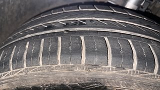 Used 2011 Volkswagen Polo [2010-2014] Highline1.2L (P) Petrol Manual tyres LEFT FRONT TYRE TREAD VIEW