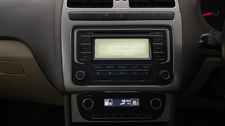 Used 2016 volkswagen Vento 1.6L Highline plus Petrol Manual interior MUSIC SYSTEM & AC CONTROL VIEW