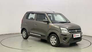 Used 2021 Maruti Suzuki Wagon R 1.0 [2019-2022] VXI Petrol Manual exterior RIGHT FRONT CORNER VIEW