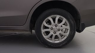 Used 2014 Honda Amaze [2013-2016] 1.2 VX i-VTEC Petrol Manual tyres LEFT REAR TYRE RIM VIEW