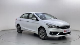 Used 2021 Maruti Suzuki Ciaz Sigma Petrol Petrol Manual exterior RIGHT FRONT CORNER VIEW