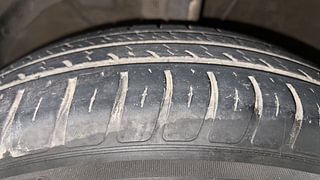 Used 2021 Maruti Suzuki Dzire VXI AMT Petrol Automatic tyres LEFT FRONT TYRE TREAD VIEW