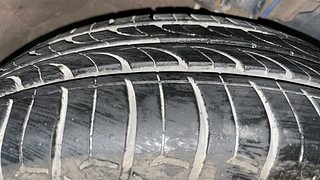 Used 2016 Mahindra KUV100 [2015-2017] K4 6 STR Petrol Manual tyres RIGHT FRONT TYRE TREAD VIEW