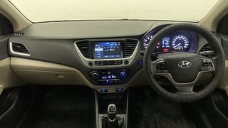 Used 2018 Hyundai Verna [2017-2020] 1.6 VTVT SX (O) Petrol Manual interior DASHBOARD VIEW