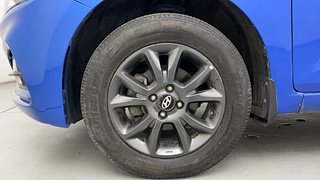 Used 2019 Hyundai Elite i20 [2018-2020] Sportz Plus 1.2 Petrol Manual tyres LEFT FRONT TYRE RIM VIEW