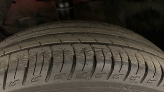 Used 2021 Maruti Suzuki Vitara Brezza [2020-2022] VXI Petrol Manual tyres LEFT FRONT TYRE TREAD VIEW