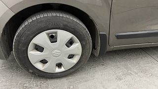 Used 2019 Maruti Suzuki Wagon R 1.2 VXI AMT Petrol Automatic tyres LEFT FRONT TYRE RIM VIEW