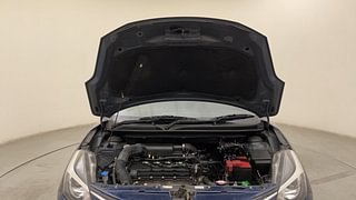 Used 2018 Maruti Suzuki Baleno [2015-2019] Alpha Petrol Petrol Manual engine ENGINE & BONNET OPEN FRONT VIEW