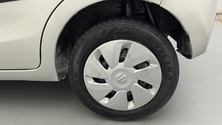 Used 2016 Maruti Suzuki Celerio ZXI AMT Petrol Automatic tyres LEFT REAR TYRE RIM VIEW