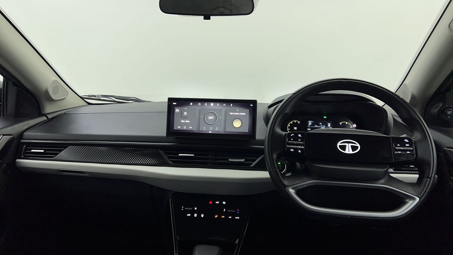 New Tata Curvv interior DASHBOARD VIEW