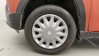 Used 2016 Mahindra KUV100 [2015-2017] K4 6 STR Petrol Manual tyres LEFT FRONT TYRE RIM VIEW