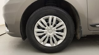 Used 2021 Maruti Suzuki Dzire VXI AMT Petrol Automatic tyres LEFT FRONT TYRE RIM VIEW