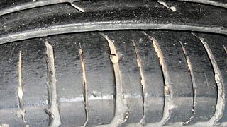 Used 2021 Renault Triber RXZ Petrol Manual tyres LEFT REAR TYRE TREAD VIEW